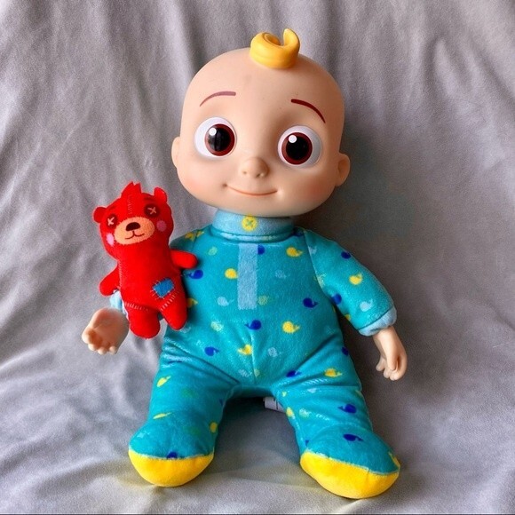 Bedtime JJ doll from the show Cocomelon- he sings! 14" - Picture 1 of 4